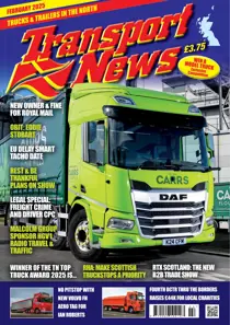 Transport News February 2025 
                issue Transport News February 2025